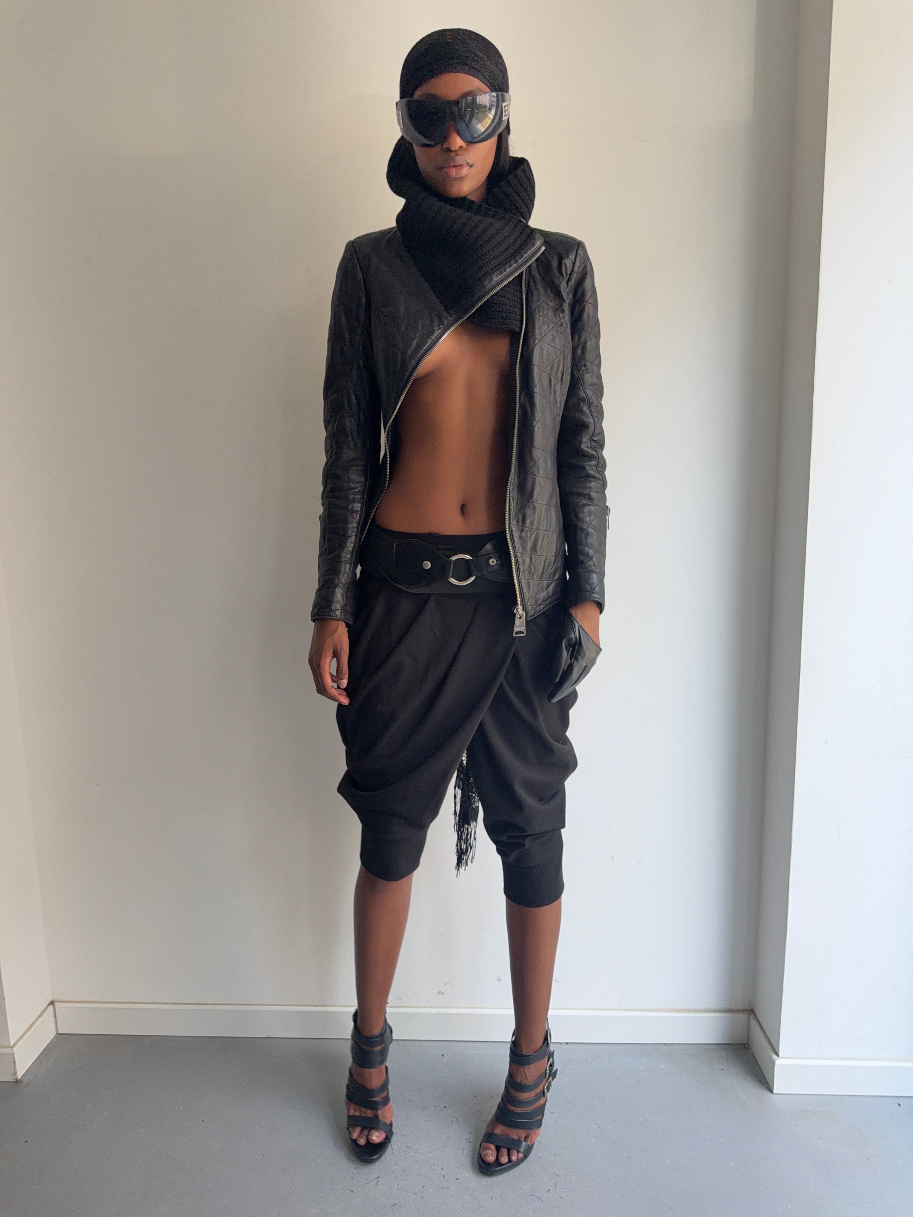 real leather jacket
