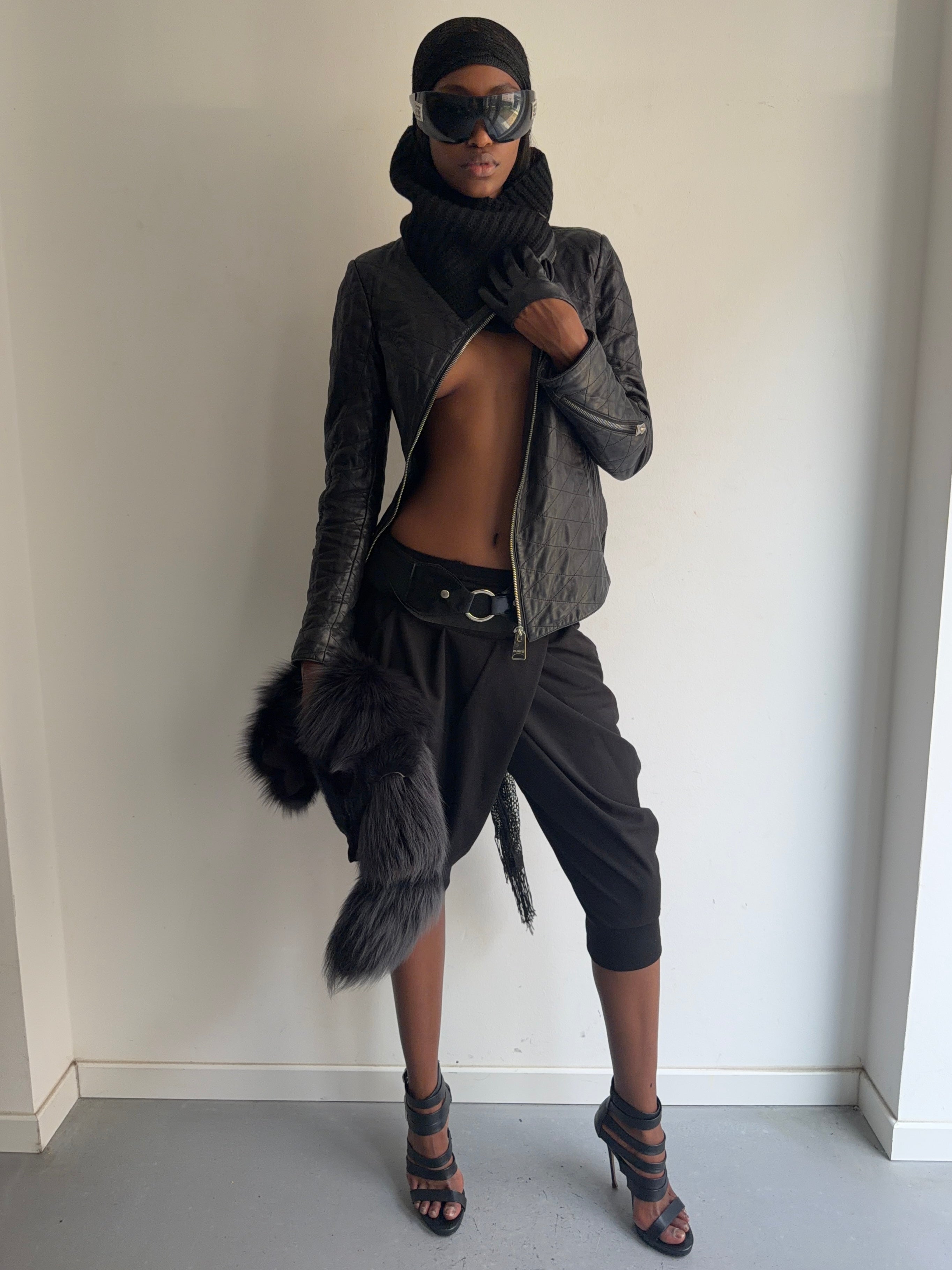 real leather jacket