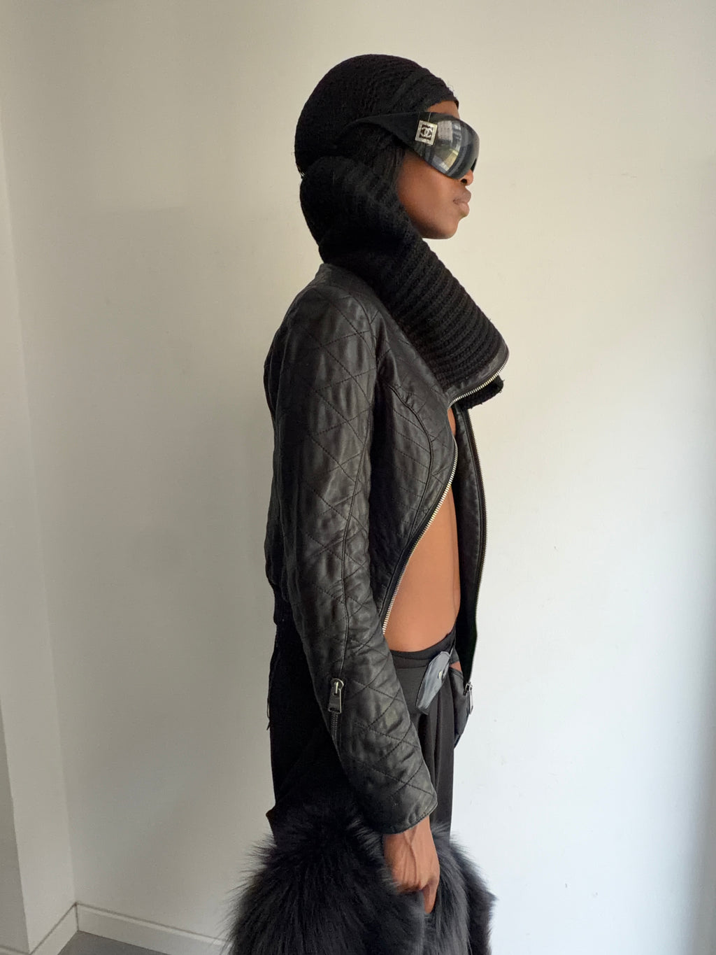 real leather jacket