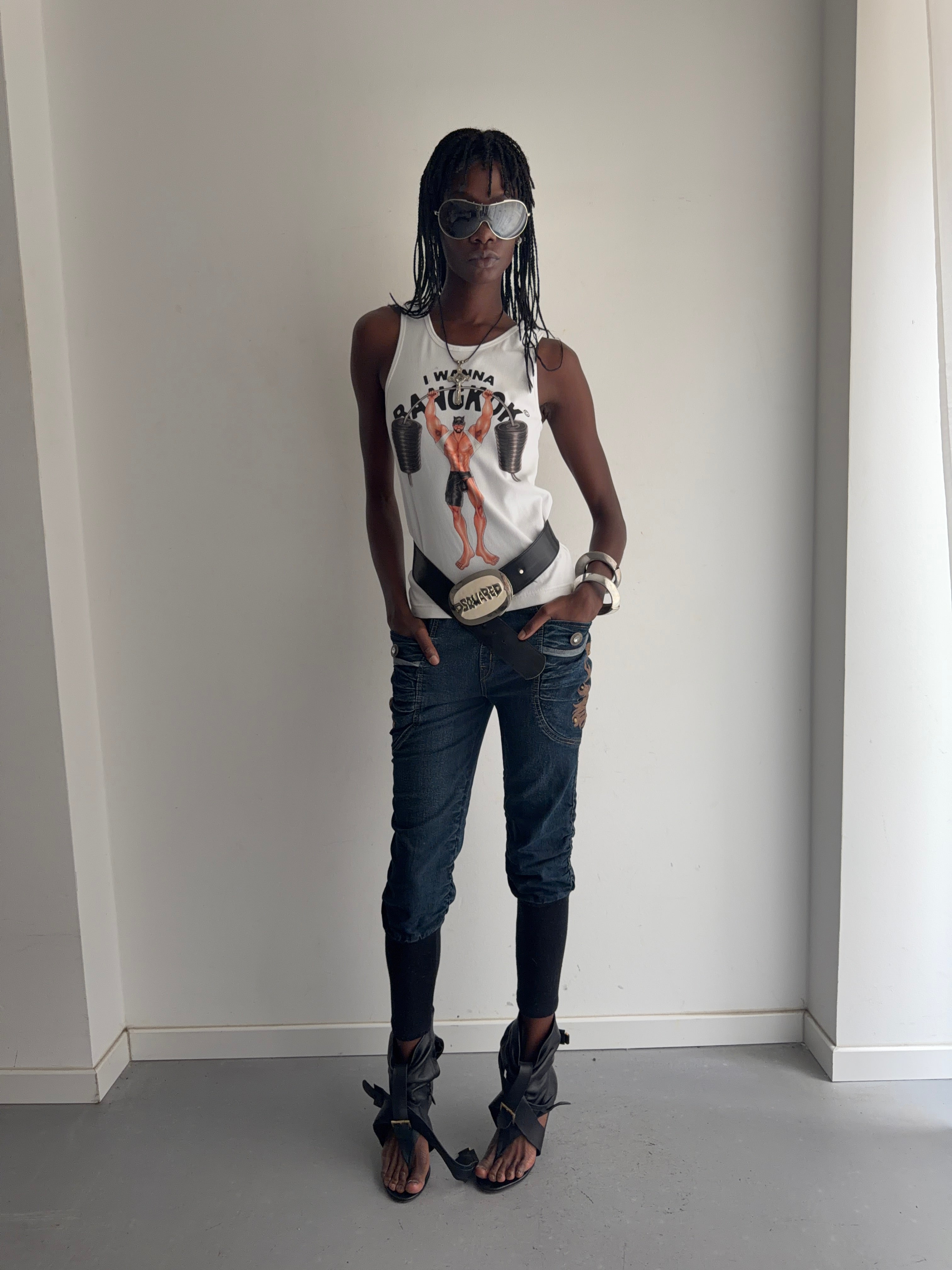 denim capris