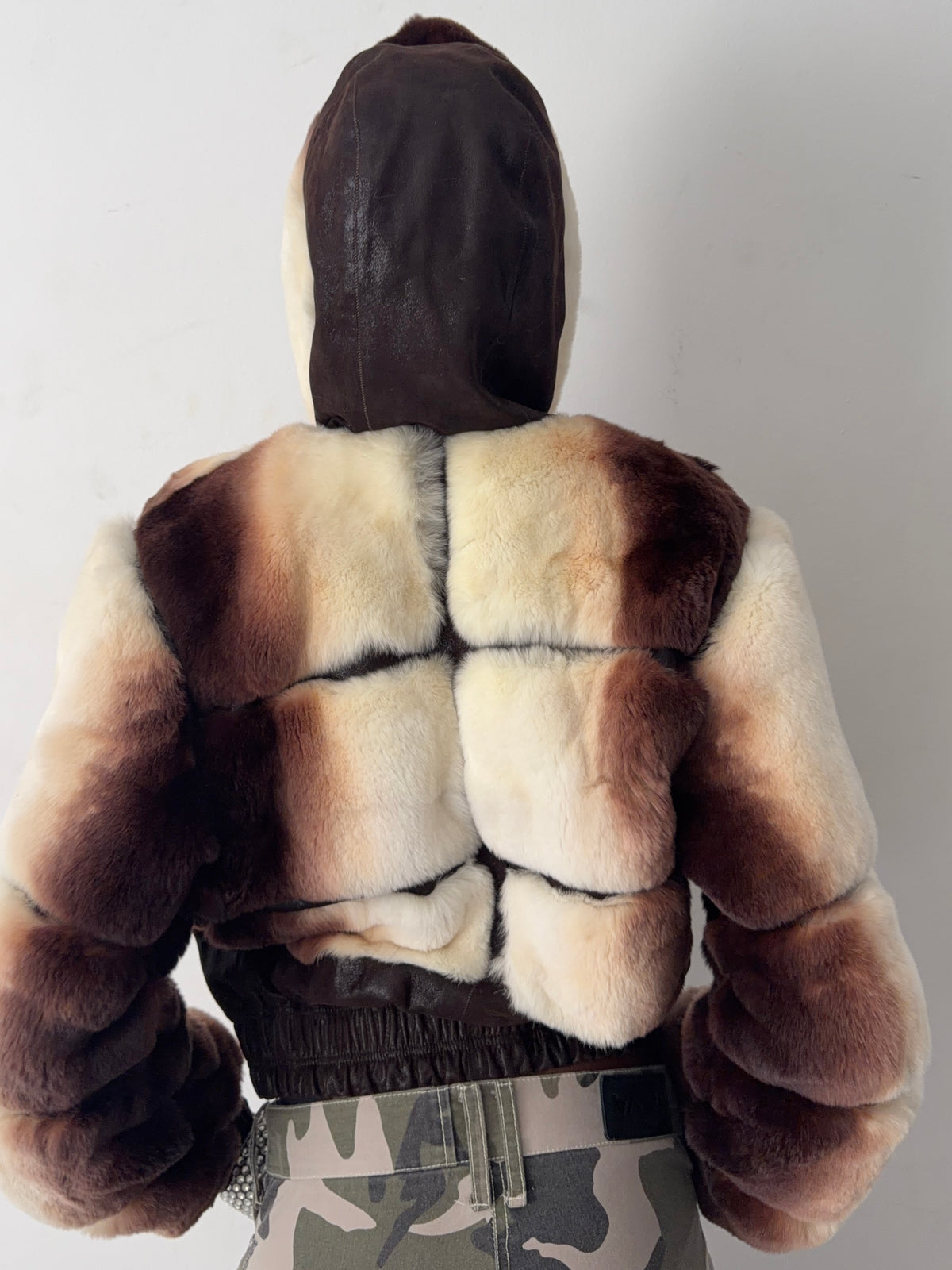 real fur jacket (M)