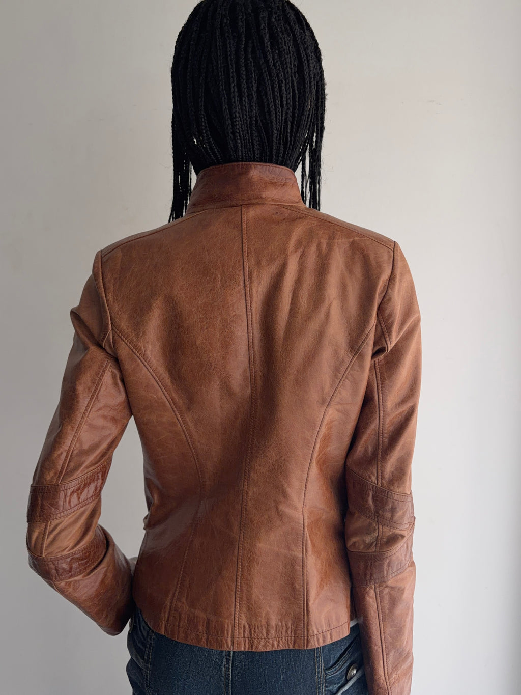 real leather jacket