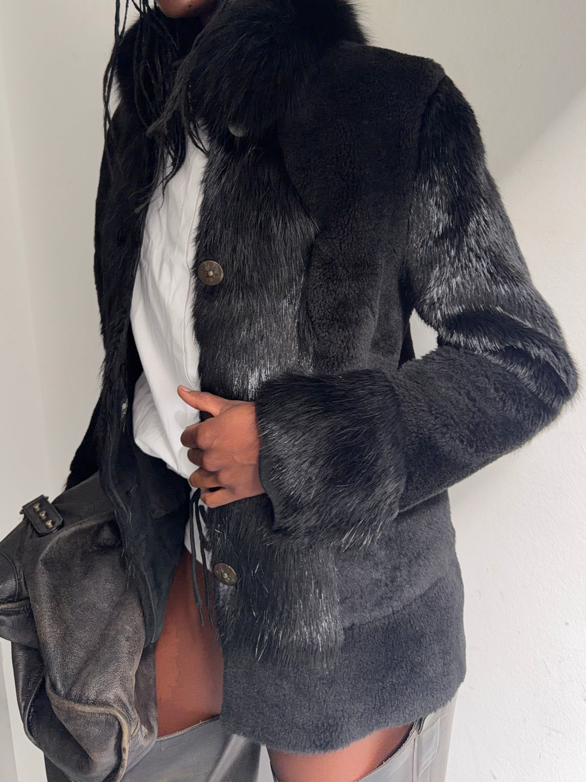 real fur jacket