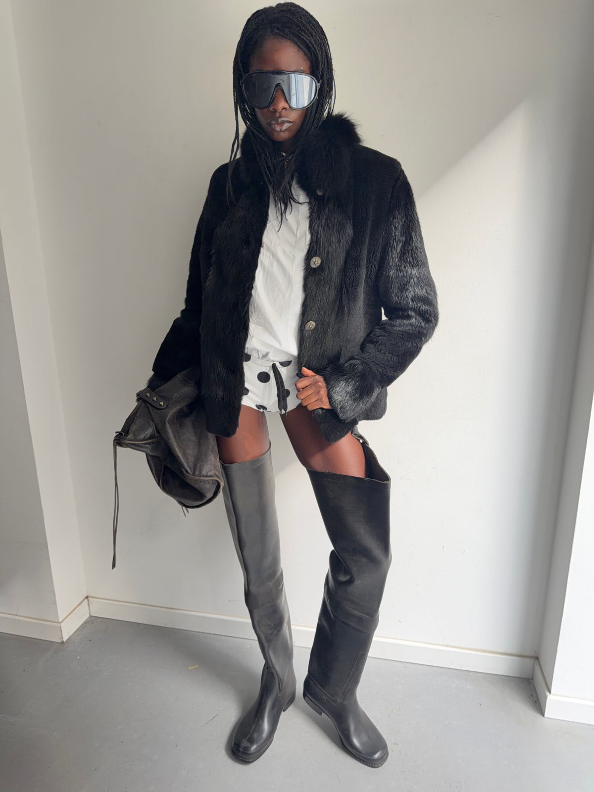 real fur jacket