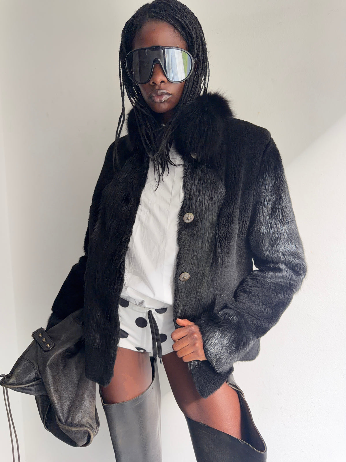 real fur jacket