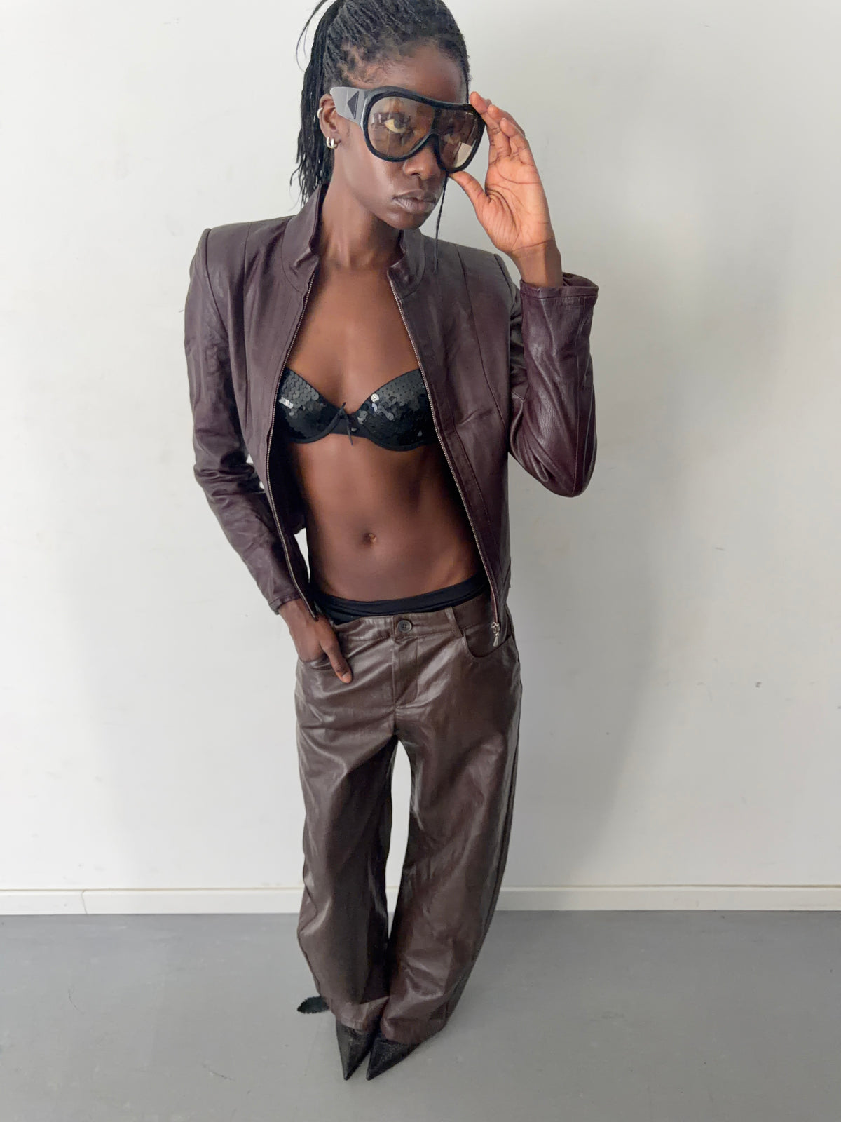 real leather jacket (s)