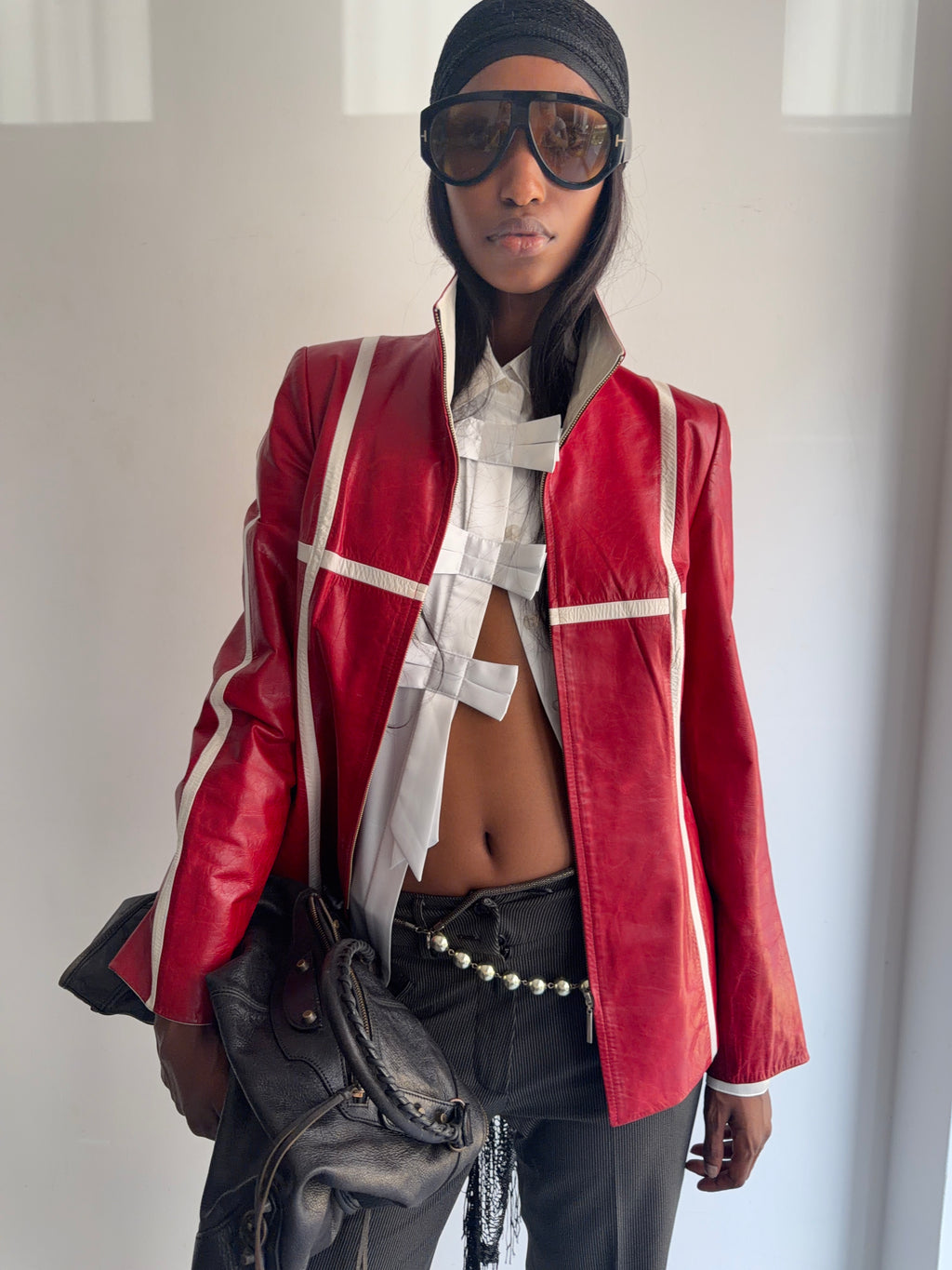 real leather jacket