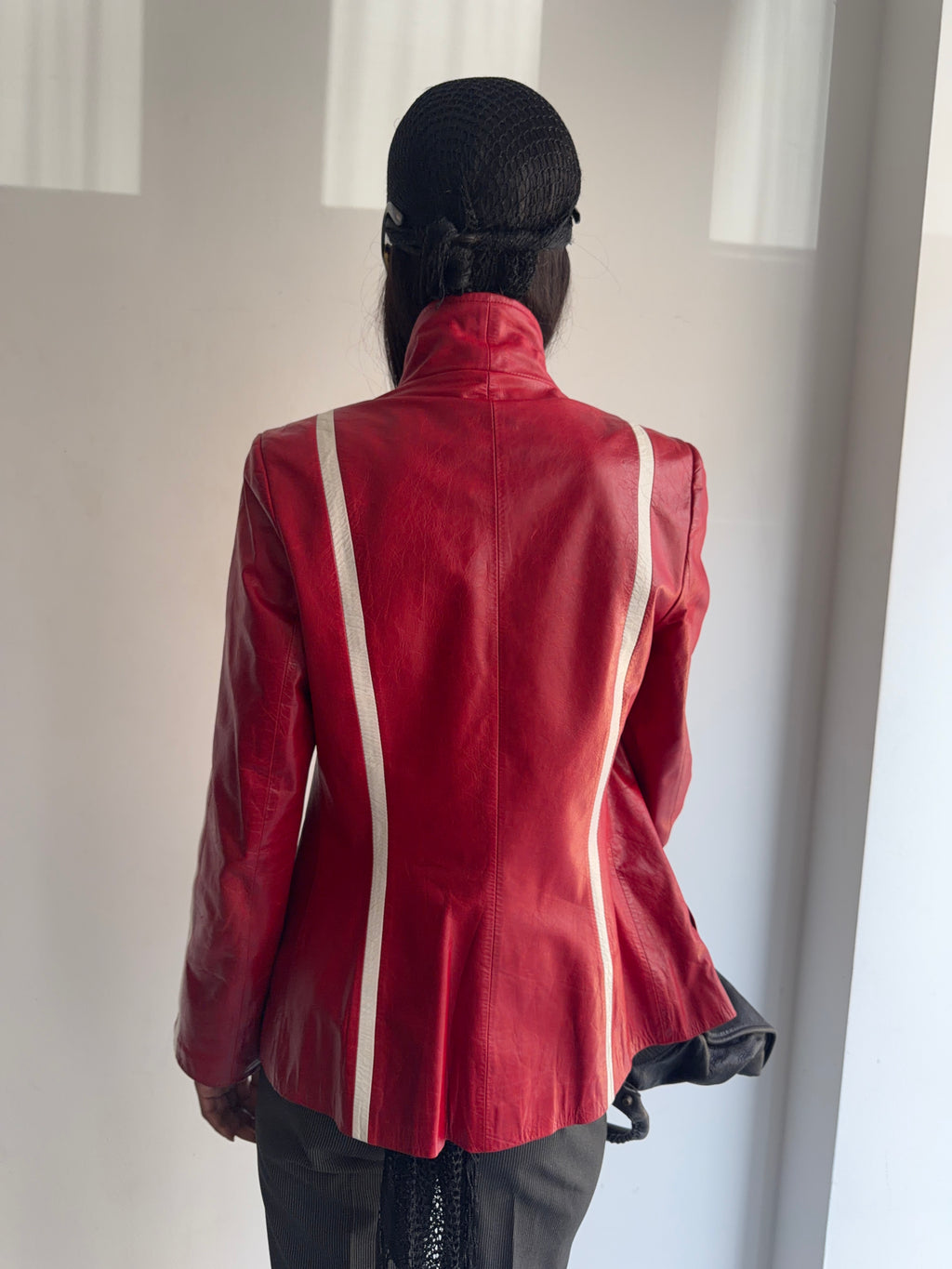 real leather jacket