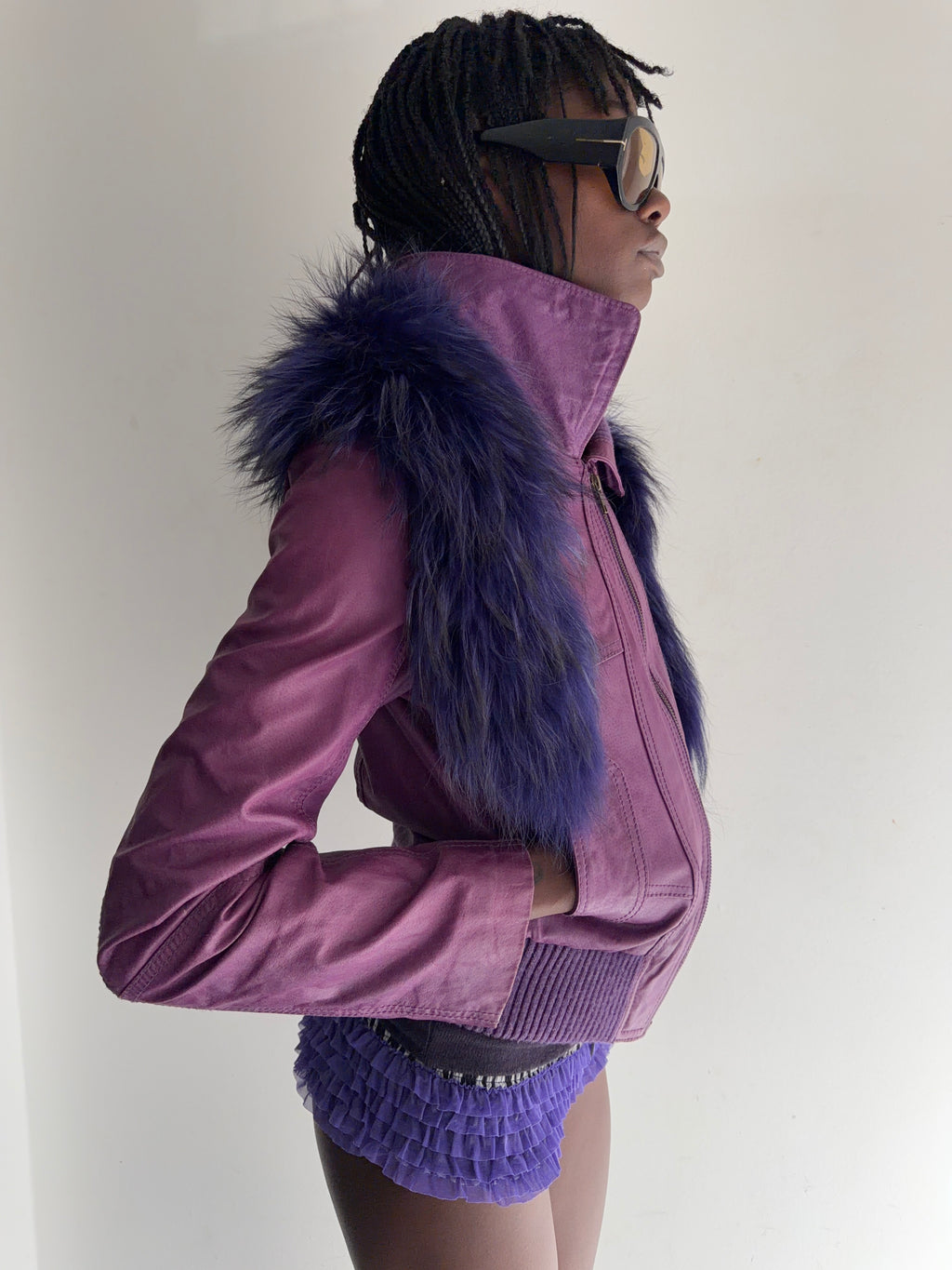 real leather jacket