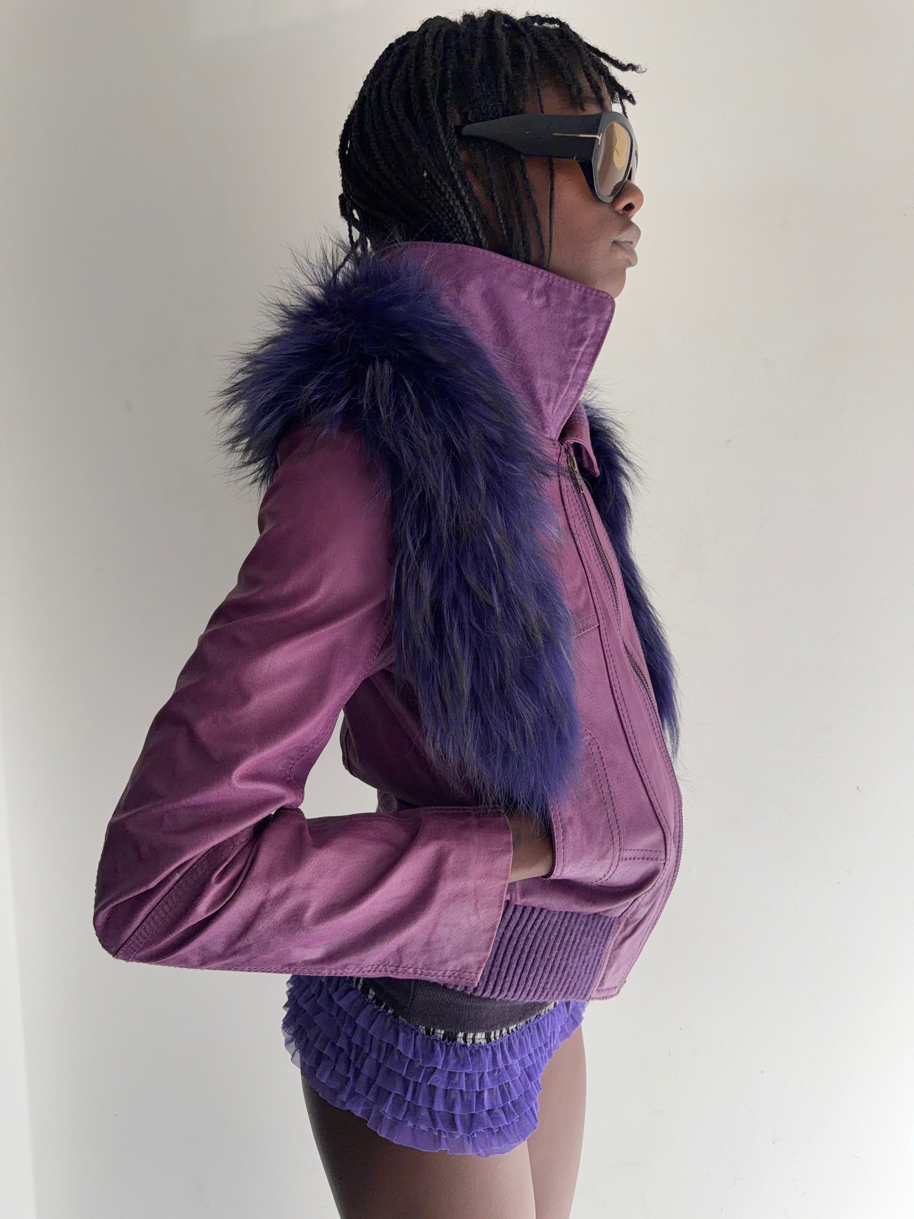 real leather jacket