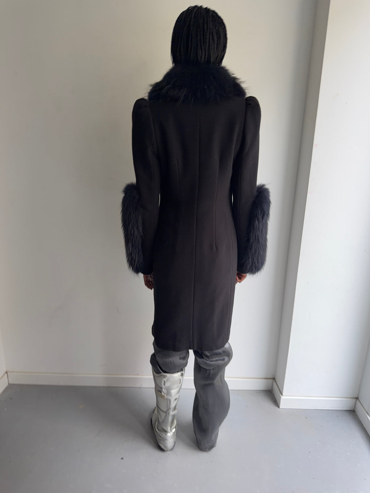 real fur coat