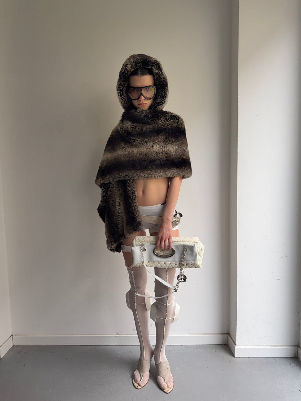 faux fur top
