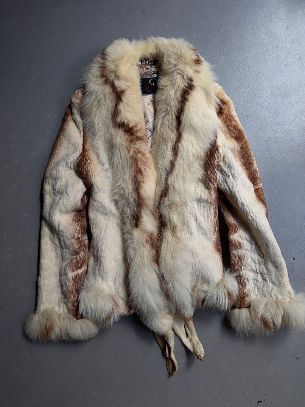 real fur coat