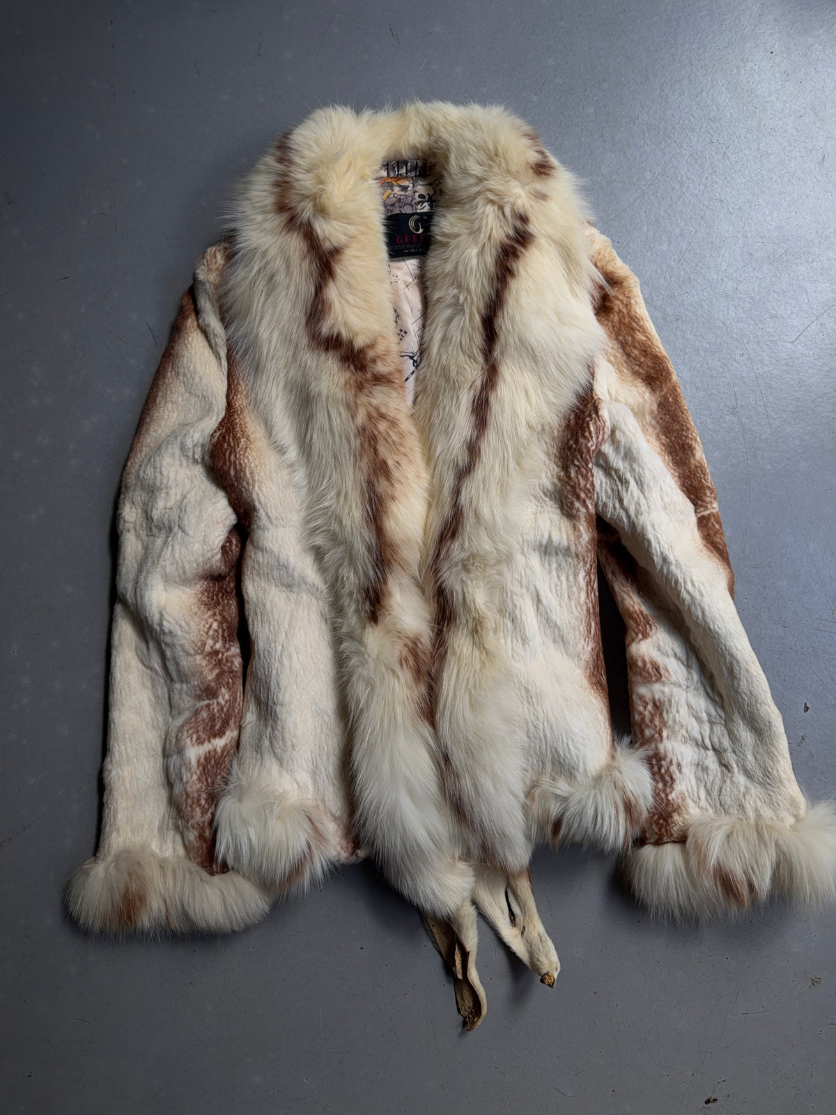 real fur coat